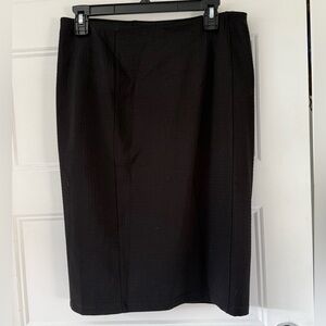 Liverpool Classic Black Pencil Skirt